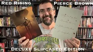 Распаковка/обзор книги ограниченного тиража Red Rising Deluxe Slipcase Signed от Pierce Brown Bar...