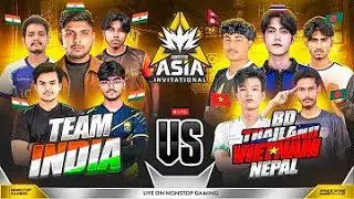 FFMAI BR PLAY-INS WATCH PARTY DAY-3 🔥 🇮🇳 || TEAM INDIA vs THAI, VN, BD, NEPAL #nonstopgaminglive