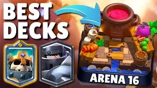BEST ARENA 16 DECKS Clash Royale