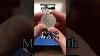 Настоящее серебро &ndash; поддельный доллар Моргана &ndash; тест Ping