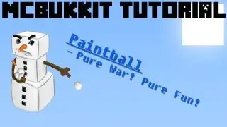 MCBukkit Plugin: Paintball war edition [deutsch] [HD]