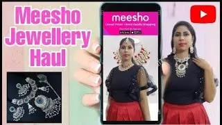 Meesho Jewellery Haul Under Rs 150 - 300 Only | Alka YouTube Vlog | Best Meesho Jewellery Haul