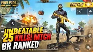 BR RANKED 25+ KILLS || FREE FIRE MAX || CHOUDHARY GAMER 