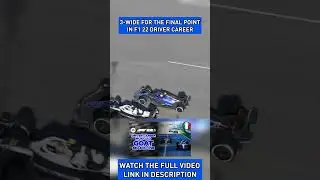 3-WIDE FOR THE FINAL POINT IN F1 22 DRIVER CAREER #f1 #f122 #f1gameplay