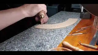 leather carving / repoussage du cuir