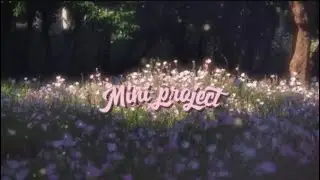 Mini project (hydrangea) ! ⋆𐙚₊˚