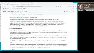 The Dhall language from the point of view of functional programming