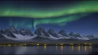 Aurora Nocturne: Dark Ambient Music with Northern Lights