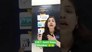 CUET 2023: Avoid these Mistakes in Application Form 🔥🔥|👈| #cuet #shorts #cuetform