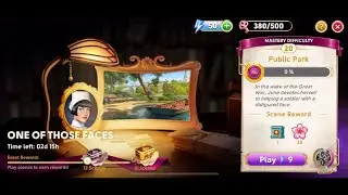One of Those Faces Secrets Event SCENE 20 - Public Park. No loading screens. June&rsquo;s journey