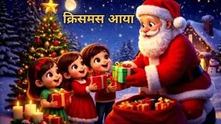 क्रिसमस आया कार्टून|Christmas aaya cartoon|हिंदी कार्टून सॉन्ग क्रिसमस आया 