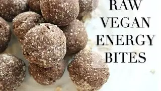 Raw Vegan Chocolate Energy Balls