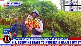 H.E. Bobiwine Tough Response to Police threatening Ugandans about national flag
