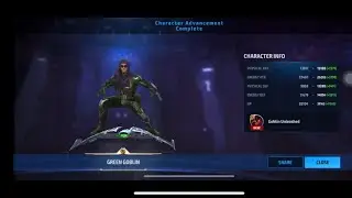 T3 Green goblin upgrade cost marvel future fights