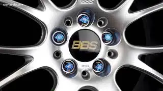 Sturdy, colorful, wheel hub titanium alloy screws from spartsbolts.com.