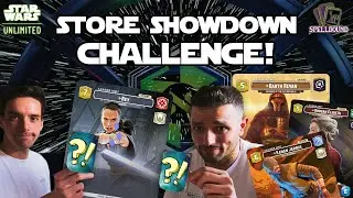 We played a random LOF leader for our Store Showdown | Star Wars Unlimited
