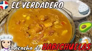🔴🍚CÓMO HACER un SANCOCHO DE HABICHUELAS ROJAS🔴🍚. El real SANCOCHO DE HABICHUELA