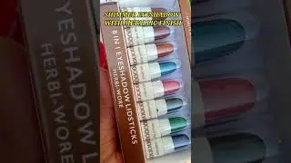 Just herbs 8 in 1 Herbal Metallic-shimmer finish, Long Lasting & Ultra Smooth Eye Shadow Lidsticks