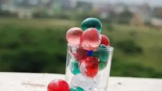 How to make color water balls easily & quickly?