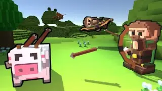 Modular spell system in my voxel RPG game