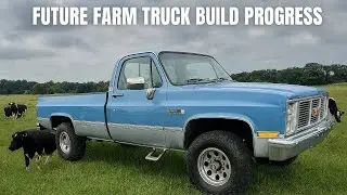 Squarebody about to be a functional pleasure and farm truck GMC Sierra classic 2500 4 x 4 upgrades