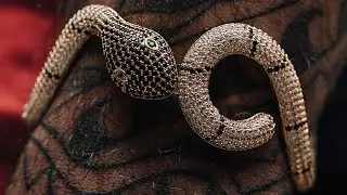 Diamond Snake Bracelet