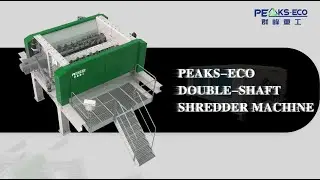 PEAKS-ECO Double-shaft secondary shredder