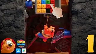 Toon Blast Gameplay Walkthrough - Level 1 - 16
