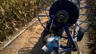 fiat 640 - dripline irrigation eurodrip in corn crop (greece)