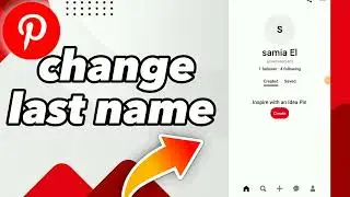 How To Change Last Name On Pinterest