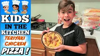 ETHAN COOKS BOBOLI TERIYAKI CHICKEN PIZZA | PHILLIPS FamBam