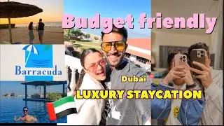 Barracuda Beach resort BudgetFriendly Staycation in DUBAI📍🇦🇪 #beststay #umalquwain