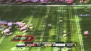 UCF vs NC State 2014 Bitcoin St. Petersburg Bowl Highlights