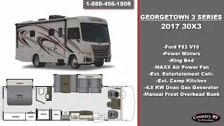 2017 Georgetown 3 Series 30X3 - Motorhome