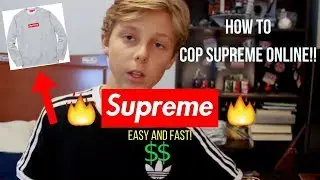 HOW TO COP SUPREME ONLINE (EASY AND FAST)!!! COPPING SUPREME ONLINE!