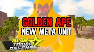 NEW BEST UNIT Golden Ape / Moon Orb Showcase All Star Tower Defense [2 NEW CODES]