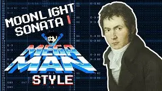 Moonlight Sonata, 1st Movement, Beethoven - Mega Man Style 8-Bit Remix