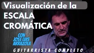 VISUALIZACI&Oacute;N de la ESCALA CROMATICA por J.L.ARRAZOLA