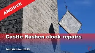 IoM TV archive: Castle Rushen clock repairs: 14.10.2015