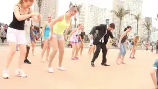 Gangnam Style Flashmob Durban Beachfront