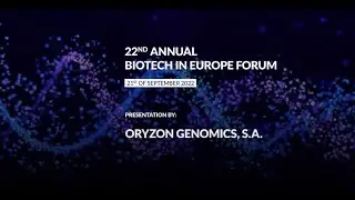 Oryzon Genomics, S.A. @ Sachs_BEF