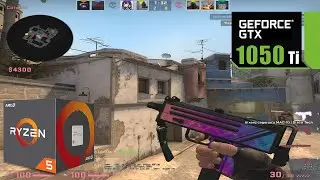 CS:GO : ON GTX 1050 Ti + Ryzen 5 5600X : 1024x1024