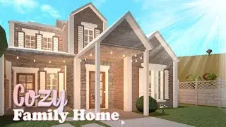 Bloxburg: Cozy Family Home with Backyard - Speedbuild (No Advanced Placement)