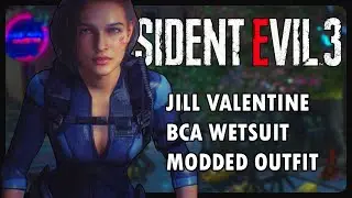 Jills BCA WETSUIT is the BEST one! | Resident Evil 3 Remake [MODDED OUTFIT]