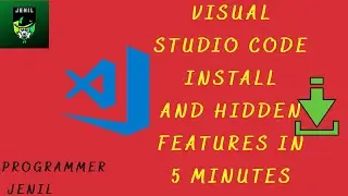 VISUAL STUDIO CODE INSTALL KAISE KARE HINDI AND ALL EXTENSION DOWNLOAD SIRF 5 MINUTES MEIN🔥