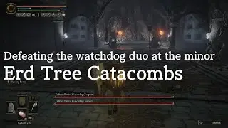ELDEN RING: Defeating the watchdog duo at the minor Erd Tree Catacombs