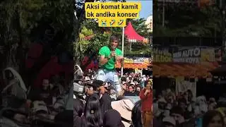 AKSI SERU KOMAT MIRIP ANDIKA⁉️ PESTIVAL SCTV#shorts  #beranda ##konser #pestival#viralshorts#fyp