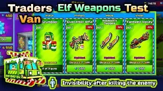 Elf Spec Ops Set Fast Damage Test - Assasin Dagger, Farewell Volley Good Weapons - Pixel Gun 3D