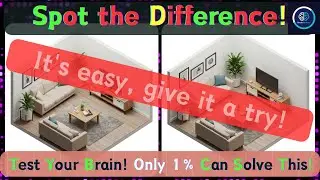 Only 1 Percent Can Find Every Difference! House design