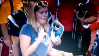 Sam Bradford makes fan cry (www.SorryBroSports.com)
